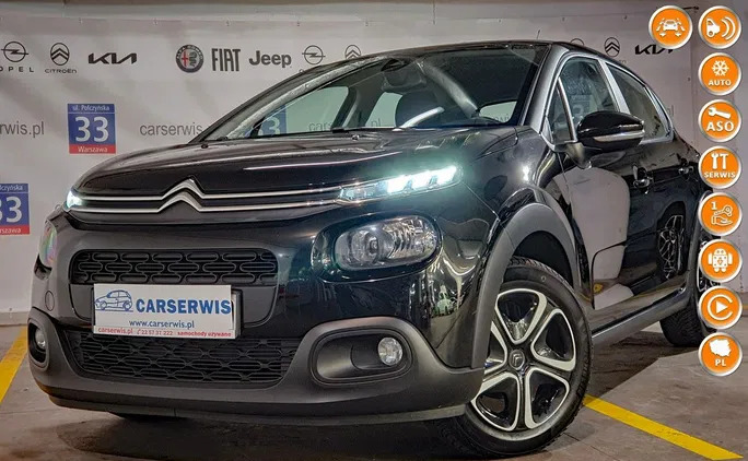 Citroen C3 cena 48800 przebieg: 86200, rok produkcji 2020 z Ciechocinek małe 277